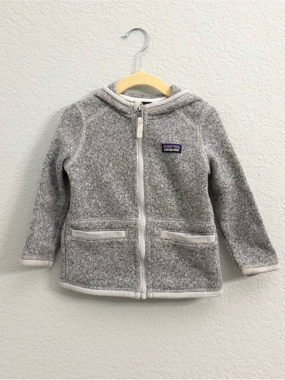 Patagonia Better Sweater Hooded Fleece Jacket Gray 2T